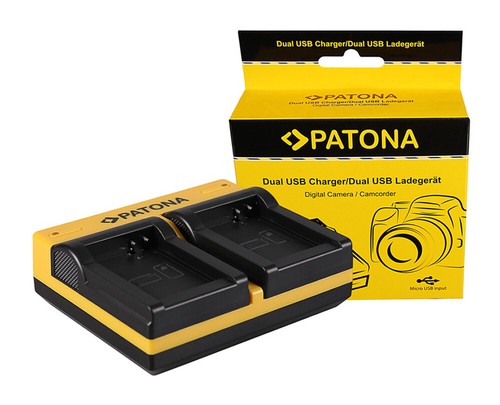 Caricabatteria usb dual patona - dual,